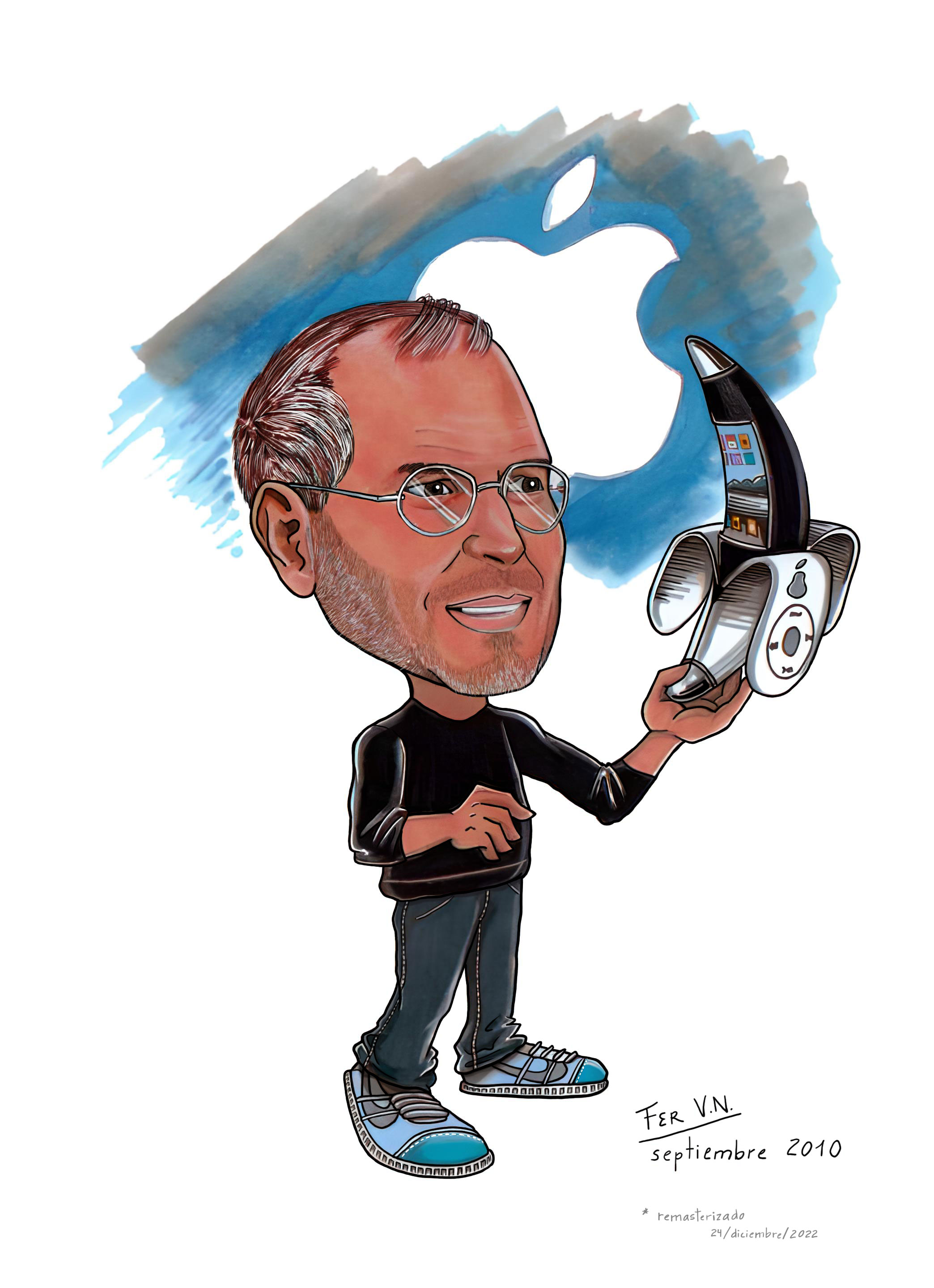 Steve Jobs y el iBanana